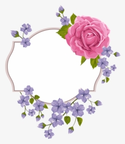 Flower Purple Frame Violet Invitation Wedding - Happy Mothers Day Lavender Flower, HD Png Download, Free Download