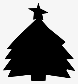 Photography - Christmas Tree Black Shadow, HD Png Download, Free Download