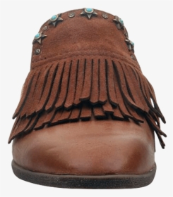 Womens Slide Gleam Medium Brown Front"  Class= - Suede, HD Png Download, Free Download