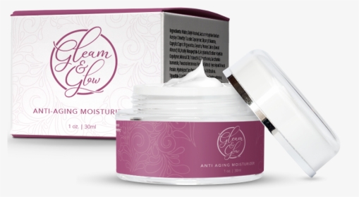 Gleam & Glow Product Image - Gleam And Glow Anti Aging Moisturizer, HD Png Download, Free Download