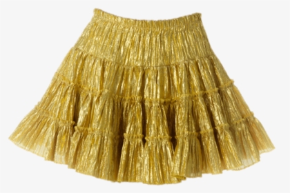 Gold-petticoat - Petticoat Rok Dames Carnaval, HD Png Download, Free Download