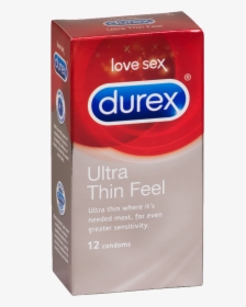 Durex Ultra Thin Feel Condoms - Durex Condoms Ultra Thin, HD Png Download, Free Download