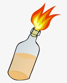Molotov Cocktail Clip Art, HD Png Download, Free Download