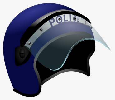 Police, Helmet, Riot, Uniform, Law, Security, Officer - Transparent Police Helmet Png, Png Download, Free Download