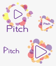 Pitch Music Vector Design Logo - Heart, HD Png Download, Free Download