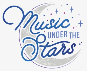 Music Under The Stars Branding Music Vector Logo Lettering - Calligraphy, HD Png Download, Free Download