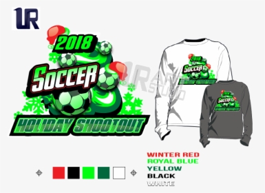 Print 2018 Soccer Holiday Shootout Tshirt Vector Design - Soccer Invitational Tournament 2018, HD Png Download, Free Download