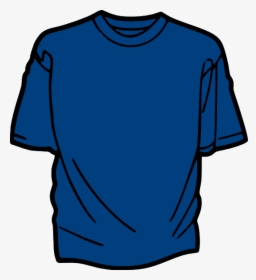 T Shirt Template Blue Svg Clip Arts - Clipart Tshirt, HD Png Download, Free Download