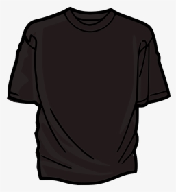 Shirt T-shirt Black Free Photo - T Shirt Clip Art Gray, HD Png Download, Free Download