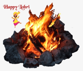 Happy Lohri Png Transparent Image - Campfire Png, Png Download, Free Download