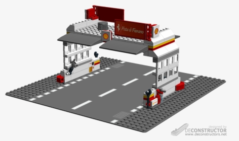 Shell Gas Station Extended, By Deconstructor - Zebra Crossing, HD Png Download, Free Download