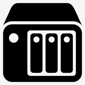 Server Clipart Network Attached Storage - Nas Icon Png, Transparent Png, Free Download