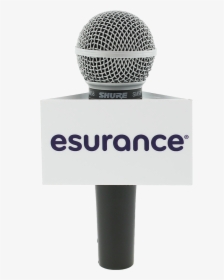 Esurance Custom Triangle Mic Flag - Sign, HD Png Download, Free Download