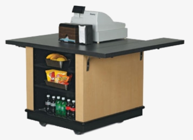 Cashier/merchandising Station - Cash Register Stand, HD Png Download, Free Download