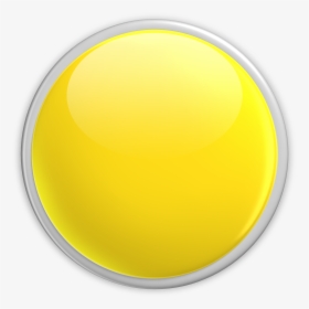 Badge Blank Button Yellow 1600 Clr , Png Download - Circle, Transparent Png, Free Download
