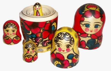 Multiple Russian Dolls - Russian Nesting Doll Transparent, HD Png Download, Free Download
