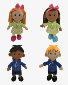 Tot Dolls Come In Both Genders As Well As Light And - Stuffed Toy, HD Png Download, Free Download