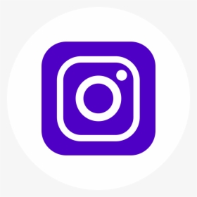 Purple Social Media Icons Png - Logo Instagram 2019 Gif, Transparent Png, Free Download