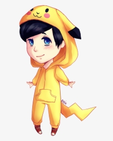 Phil Lester Cute Chibi By Rysikart On - Cartoon, HD Png Download, Free Download
