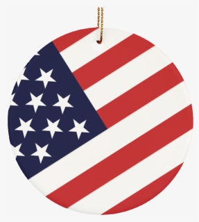 Stars And Stripes Patriotic Americana Ceramic Ornament - Economist The Debasing Of American Politics, HD Png Download, Free Download