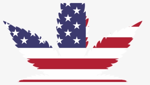 Federalism And Legal Weed Weedupdate Update Federal - Cannabis Leaf Usa Flag, HD Png Download, Free Download