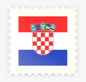 Postage Stamp Icon - Draw A Croatian Flag, HD Png Download, Free Download