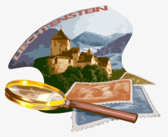 Vector Illustration Of Liechtenstein Postage Stamp, HD Png Download, Free Download