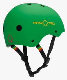Classic Rasta Matte Green Bike Helmet, HD Png Download, Free Download