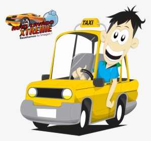 Taxi Driver Clipart Png Transparent - Taxi Driver Cartoon Png, Png Download, Free Download