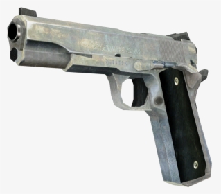 M1911 Nickel Plated Model Cod4, HD Png Download, Free Download