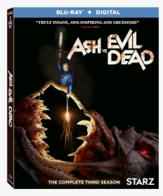 Evil Dead - Ash Vs Evil Dead Season 3 Cover, HD Png Download, Free Download