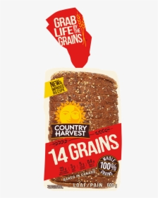 Country Harvest 14 Grains Bread Image - Country Harvest 14 Grain Bread, HD Png Download, Free Download