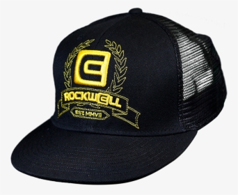 Snapback Trucker Hat Black/gold"  Class=, HD Png Download, Free Download