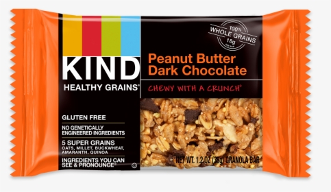 Kind Dark Chocolate Chunk Granola Bar, HD Png Download, Free Download