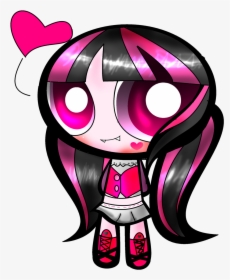 Draculaura Ppg - Monster High Chibi Drawings, HD Png Download, Free Download