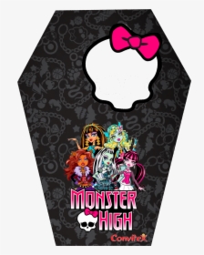 Monster High Caixao - Monster High 12th Birthday Invitations, HD Png Download, Free Download