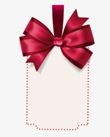 Christmas Gift Tag Png, Transparent Png, Free Download