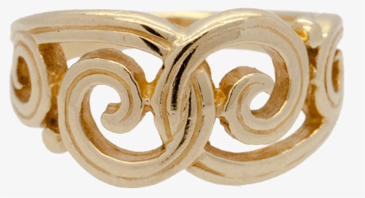 James Avery 14k Yellow Gold Gentle Wave Swirl Ring - James Avery Gentle Wave Gold Ring, HD Png Download, Free Download