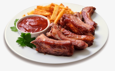 Commercial Cuts Of Pork - Pork Ribs Png, Transparent Png, Free Download