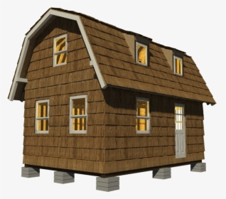 Gambrel Roof Tiny House, HD Png Download, Free Download