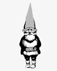Collection Of Free Gnome Drawing Smoking Download On - Garden Gnomes Drawing, HD Png Download, Free Download