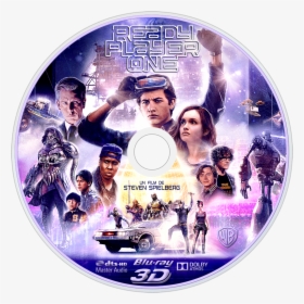 Ready Player One 3d Disc Image - Ready Player One Cd Cover, HD Png Download, Free Download