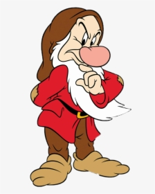 Transparent Disney Grumpy Clipart - Grumpy Dwarf, HD Png Download, Free Download