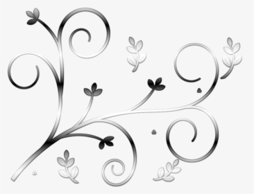 Scroll Sticker Design 1 Art Nouveau Filigree Curly - Line Art, HD Png Download, Free Download