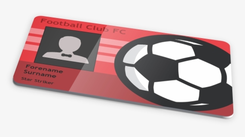 Football Id Card Design, HD Png Download, Free Download