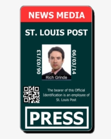 Media Id Card Design Psd, HD Png Download, Free Download