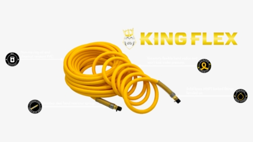 King Flex Pvc Air Hose - Networking Cables, HD Png Download, Free Download