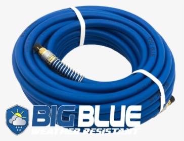 Big Blue Pvc Air Hose - Ethernet Cable, HD Png Download, Free Download