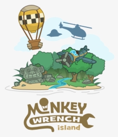 Monkeywrench - Map Where Apes Live, HD Png Download, Free Download