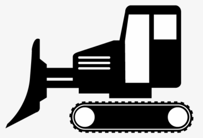 Bulldozer Computer Icons Portable Network Graphics - White Bulldozer Icon Png, Transparent Png, Free Download